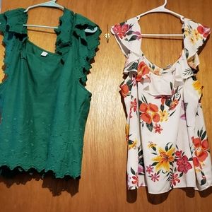 2 Old Navy Tops